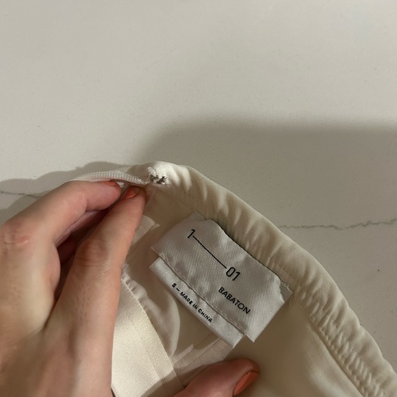 🤍Babaton (Aritzia) White Strapless Dress - Picture 9 of 10